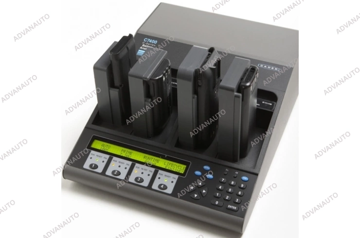 CADEX C7400-C Анализатор аккумуляторных батарей на 4 слота, RS, USB фото 4