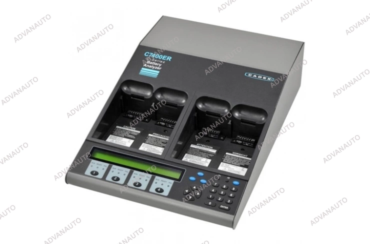 CADEX C7400-C Анализатор аккумуляторных батарей на 4 слота, RS, USB. REF фото 1