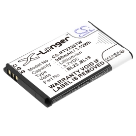 Аккумулятор Retevis, RT22, RT22S, DT22, 950 мАч, CS