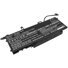 Аккумулятор Dell, Latitude 7310 2-in-1, Latitude 7400 2-in-1, Latitude 7410 2-in-1, 6750 мАч, CS