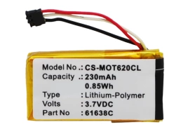 Аккумулятор Motorola, DECT 6.0, IT6, IT6-2, 230 мАч, CS