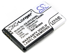 Аккумулятор ТСД Honeywell Captuvo 70e, 75e, SL22, SL42, SL62, 1250 mAh, CS