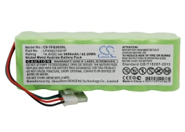 Аккумулятор Tektronix, TFS3031, 965, DSP 78-8097-5058-7, 3000 мАч, CS