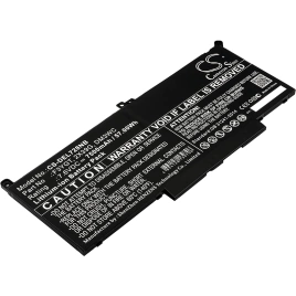 Аккумулятор Dell, CTOL7480-D1506CN, CTOL7480-D1706CN, Latitude 12 7000, 7500 мАч, CS