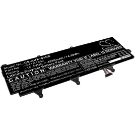 Аккумулятор Asus, ROG GX701GVR-EV001T, GX701GX-EV081T, ROG Zephyrus S GX701GWR-EV003T, 4850 мАч, CS