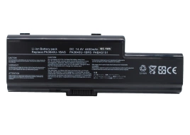 Аккумулятор Toshiba, Qosmio F50, Qosmio F50-01U, Qosmio F501, 4400 мАч, CS