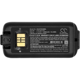Аккумулятор ТСД Honeywell CK75, CK71, CK3B, CK70, EDA60K, CK3, CK3X, CK3XR, CK65, 5200 mAh, CS