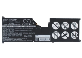 Аккумулятор Sony, VAIO Tap 11, SVT11215CW, SVT11215CGB/W, 3860 мАч, CS