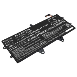 Аккумулятор Toshiba, Portege X20W, Portege X20W-D, Portege X20W-D-10E, 3650 мАч, CS