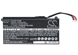 Аккумулятор HP, Envy 17-3000, Envy 17T-3000, Envy 17T-3200, 7740 мАч, CS
