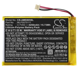 Аккумулятор Autel DS808, IM508, MK808, MS906, 4250 мАч, CS