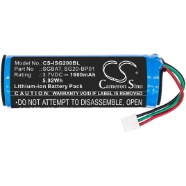 Аккумулятор сканера Intermec SG20, 1600 mAh, CS