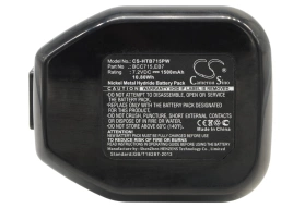 Аккумулятор Hitachi, WH6DC, NR90GR2, NR90GC3, 1500 мАч, CS