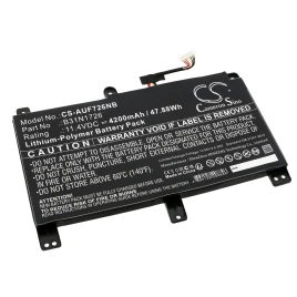 Аккумулятор Asus, FX504, FX504G, FX504GE, 4200 мАч, CS