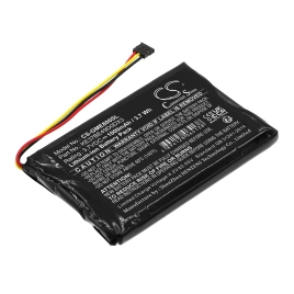 Аккумулятор Garmin, Edge 800, Edge 810, 1000 мАч, CS