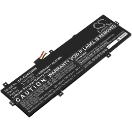 Аккумулятор Asus, BX430, BX430UA, BX430UQ, 4200 мАч, 283,00 × 91,42 × 4,85 мм, CS