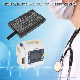 Аккумулятор Philips, Suresigns V24E, Suresigns VS2, Suresigns VS3, 7800 мАч, CS