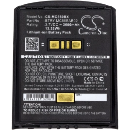 Аккумулятор ТСД Zebra MC55, MC5574, MC5590, MC55A, MC55A0, MC56, MC65, MC659, MC659B, MC67, 3600 mAh, CS