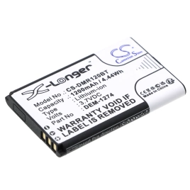 Аккумулятор Paradox | Magellan | DEM, K32RF Wireless LED Kyepad, K32RF, PAR-120, 1200 мАч, CS
