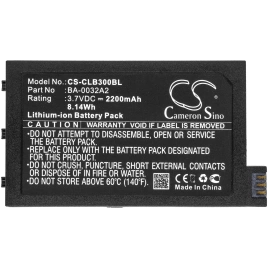 Аккумулятор ТСД CipherLab 9200, A929CFNLNN1U1, CP30, CP30-L, 2200 mAh, CS