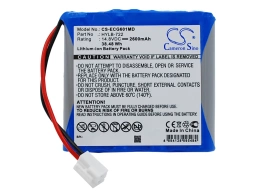 Аккумулятор Biocare, ECG-6010, ECG-6020, iE6, 2600 мАч, CS