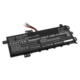 Аккумулятор Asus, VivoBook 15 X509UJ, VivoBook 15 X509MA, VivoBook 14 X409FB, 4100 мАч, 195,70 × 84,00 × 7,80 мм, CS