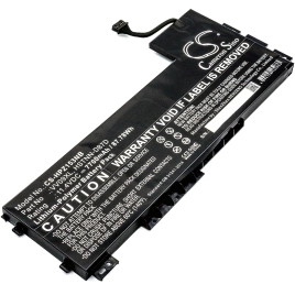 Аккумулятор HP, ZBook 15 G3, ZBook 17 G3, ZBook 15 G4 (1RR24ES), 7700 мАч, CS