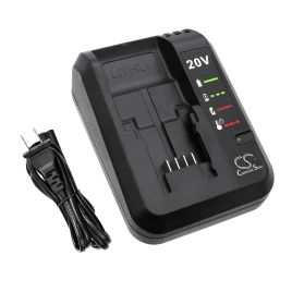 Зарядное устройство Stanley | Porter Cable | Black & Decker, FMC625D2, FMC645D2, FMC675B, Cameron Sino, 160,15 × 116,30 × 65,50 мм