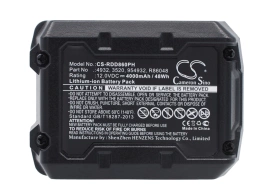 Аккумулятор Ridgid | AEG, R8223400, R82049, AC82049, 4000 мАч, CS