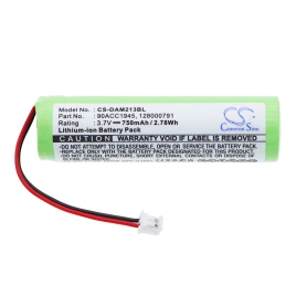 Аккумулятор сканера Datalogic BT-7, SP5500 PDE, QM2130, QM2100, 750 mAh, CS