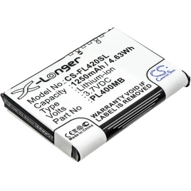 Аккумулятор Fujitsu, Loox 400, Loox 410, Loox 420, 1250 мАч, CS