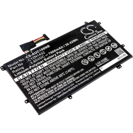 Аккумулятор Asus, Chromebook Flip C100, C100PA, C100PA-DB02, 7900 мАч, CS