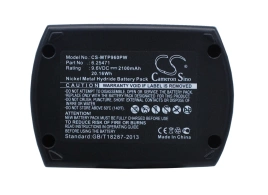 Аккумулятор Metabo, BS 9.6, BS9.6, BSP9.6, 2100 мАч, CS