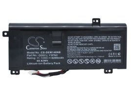 Аккумулятор Dell, Alienware M14X R3, Alienware M14x R4, Alienware P39G, 6200 мАч, CS