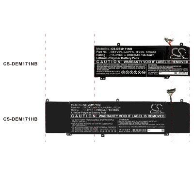 Аккумулятор Dell, G5 5590-D2785W, ALW15M-D1523S, G7 7590-D2785B, 3700 мАч, CS фото 4
