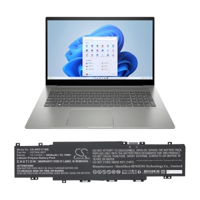 Аккумулятор HP, Envy 17-CH0005UA, Envy 17-CH0010CA, Envy 17-CH0011NB, 3650 мАч, CS фото 3