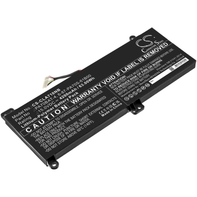 Аккумулятор Clevo | Wooking | Schenker | Powerspec | Hasee, PA71HS, PA71HS-G, PA70HP6-G, 4200 мАч, CS фото 1