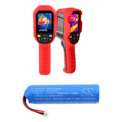 Аккумулятор UNI-T, UTi220B, UTi220B Heavy Duty Thermal Camera, UTi22A, 2600 мАч, CS фото 6