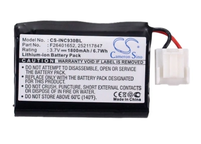 Аккумулятор Ingenico, EFT930, EFT930-B, EFT930-P, 1800 мАч, CS фото 2