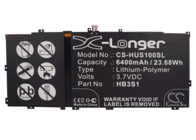 Аккумулятор Huawei, MediaaPad 10FHD, MediaaPad S10, MediaaPad S101U, 6400 мАч, CS фото 5
