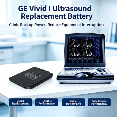 Аккумулятор GE, Echographe Voluson I, Vivid I, Vivid q, 6400 мАч, CS фото 5