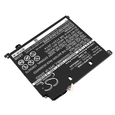 Аккумулятор HP, Chromebook 11 G5, Chromebook 11-V, Chromebook 11-V011DX, 5600 мАч, CS фото 2