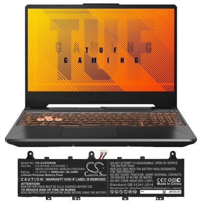 Аккумулятор Asus, FX506IV, TUF Gaming A17 FA706IU, TUF Gaming A15 FA506IV-HN337TUF, 5600 мАч, CS фото 2