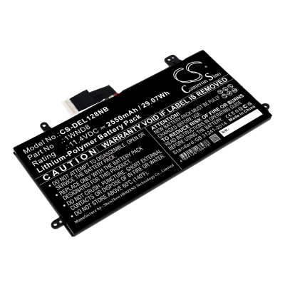 Аккумулятор Dell, Latitude 12 5285, Latitude 5285, 2550 мАч, CS фото 1