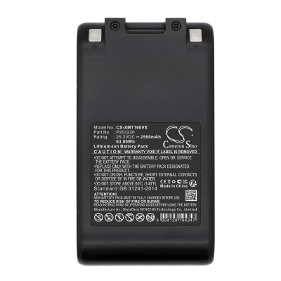 Аккумулятор Dreame, V16S, V12S, WP1, 2500 мАч, CS фото 4