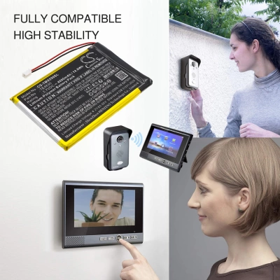Аккумулятор Technaxx, TX-59, TX-59+, TX59 Monitor Wireless Door Phone, 4000 мАч, CS фото 6