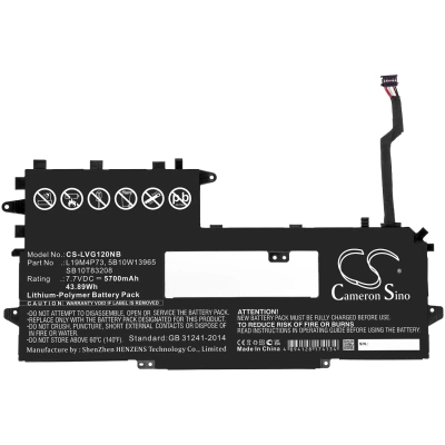 Аккумулятор Lenovo, ThinkPad X1 Titanium Yoga Gen 1 20QA001QPB, ThinkPad X1 Titanium Yoga G1-20QA001RMH, ThinkPad X1, 5700 мАч, CS фото 6