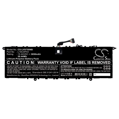 Аккумулятор Lenovo, Yoga S750-14 Pro, Yoga Slim 7 Pro 14ACH5 82MS000PMX, Yoga Slim 7 Pro 14ACH5 82MS0017SB, 3850 мАч, CS фото 5