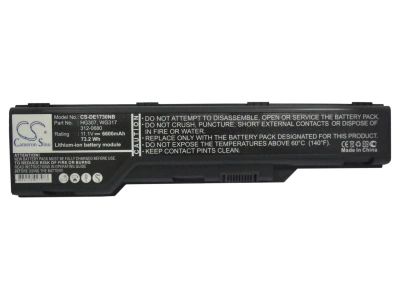 Аккумулятор Dell, XPS M1730, 6600 мАч, CS фото 4