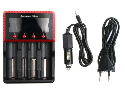 Зарядное устройство Battery Charger | 18650, 18650, 26650, 18490, Cameron Sino, 145,00 × 103,45 × 39,50 мм фото 5